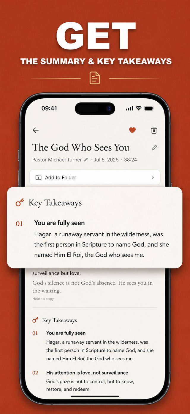 Sunday Notes AI screen: remember every message