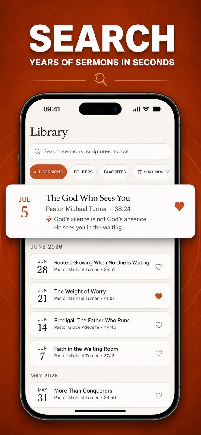 Sunday Notes AI screen: build your archive